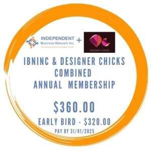 IBNInc Designer Chicks Combined Annual membership 2025